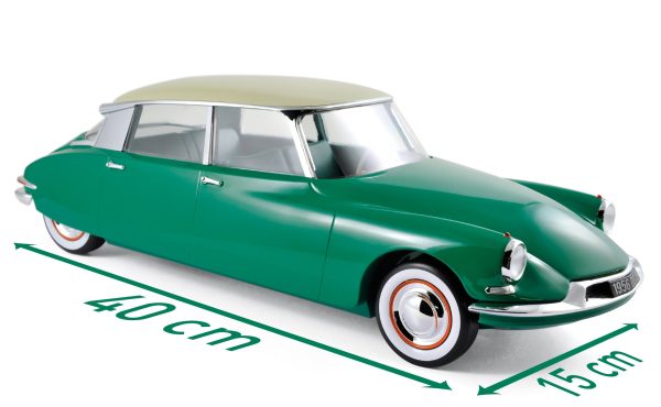 Citroën DS 19 1956 Vert et Beige 1/12
