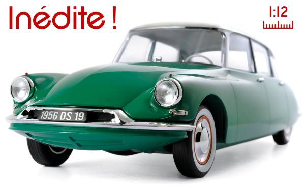Citroën DS 19 1956 - Vert Printemps & Champagne "Avant-Première" 1/12