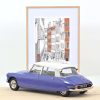 Citroën DS 19 1959 Bleu Delphinium et Blanc 1/12 – Image 2