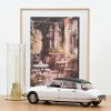Citroën DS 23 Pallas 1973 Blanc et toit Vinyl Noir 1/12 - 200pcs – Image 2