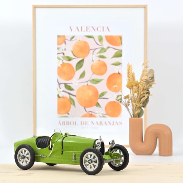 Bugatti T35 1925 Vert Olive 1/12 - 100pcs