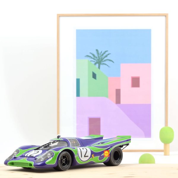 Porsche 917K Hockenheim 1970 12 Van Lennep 1/12 - 200pcs