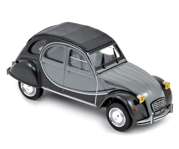 Citroën 2CV Charleston 1983 Gris Cormoran&Gris Nocturne 1/43