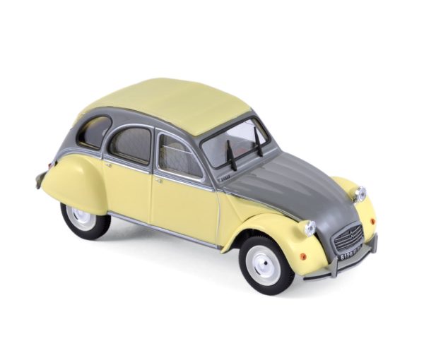 Citroën 2CV Dolly 1985 Rialto Jaune&Gris Cormoran 1/43