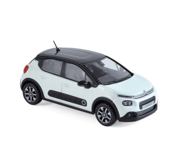 Citroën C3 2016 Blanc Banquise&Noir 1/43