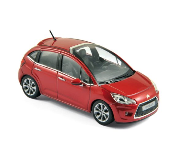 Citroën C3 2009 Rouge Lucifer 1/43