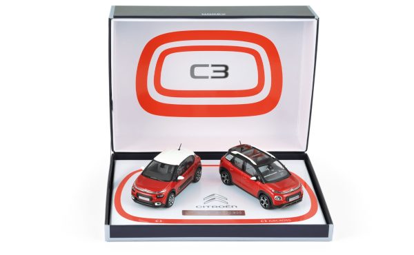 Coffret Citroën C3&C3 Aircross 2017 (2 modèles) 1/43