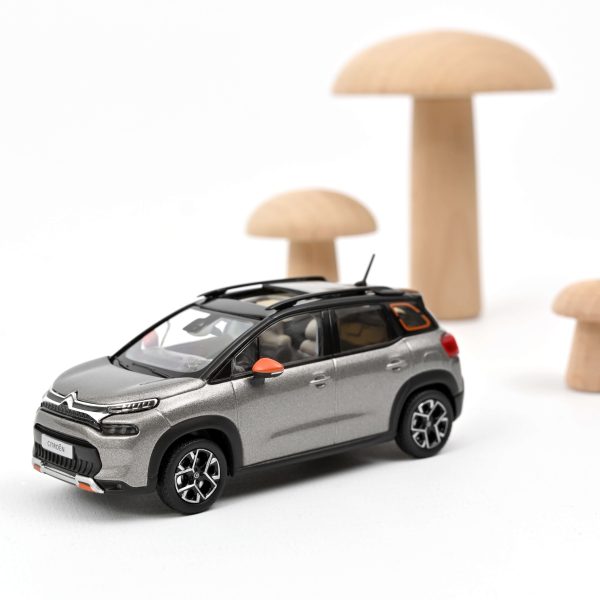 Citroën C3 Aircross 2021 Gris Platine et Noir 1/43