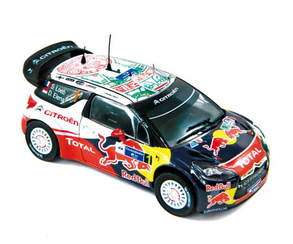 Citroën DS3 WRC 2011 Rallye du Mexique 1 Loeb/Elena Vainqueur 1/43