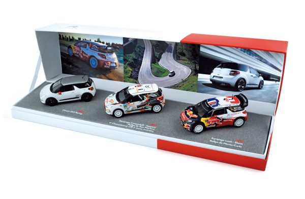 Coffret cadeau 2012 Citroën DS3 Racing&DS3 WRC Monte-Carlo 1/43