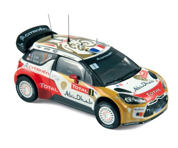 Citroën DS3 WRC 2013 Rallye Monte-Carlo 1 Loeb/Elena Vainqueur 1/43