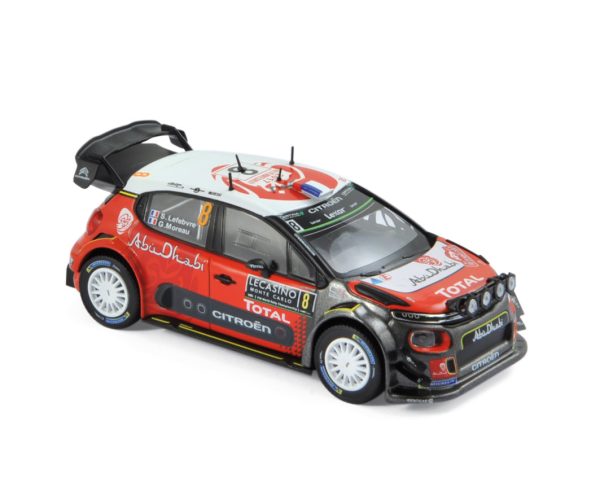 Citroën C3 WRC 2017 Rallye Monte-Carlo 8 S.Lefebvre/G.Moreau 1/43