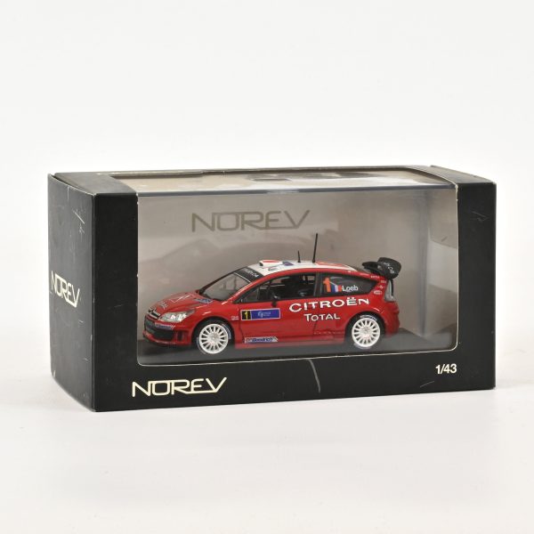 Citroën C4 WRC Tour de Corse 2007 Loeb/Elena 1/43