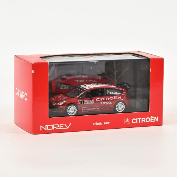 Citroën C4 WRC Rallye Monte Carlo 2008 Loeb/Elena 1/43