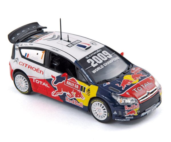 Citroën C4 WRC 2009 Wales Rally GB Loeb/Elena Cpt du Monde 1/43