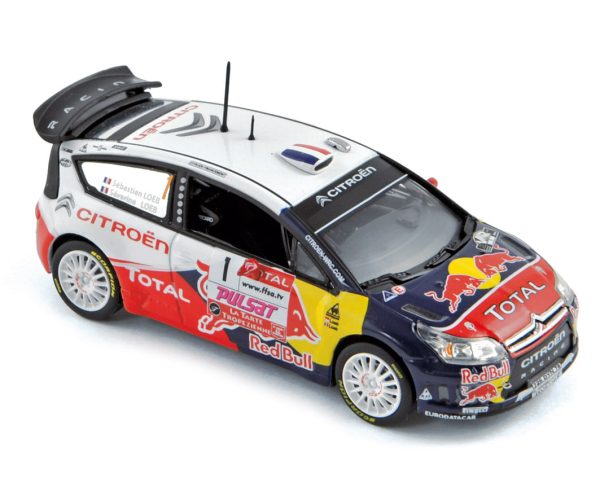 Citroën C4 WRC 2009 Rallye du Var 1 Loeb/Loeb 1/43