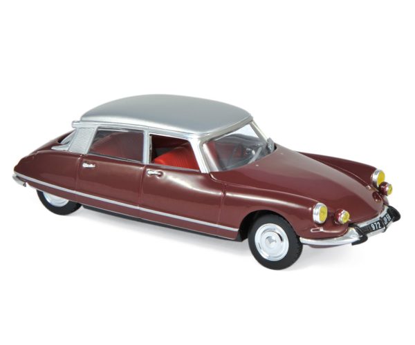 Citroën DS 21 Pallas 1967 Rouge foncé 1/43