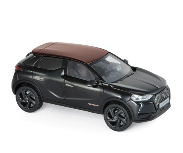 DS 3 Crossback La Première 2019 Noir&Rouge Foncé 1/43
