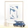 Citroën 2CV AZAM 1966 Bleu Cyclades 1/17 - 200pcs – Image 2