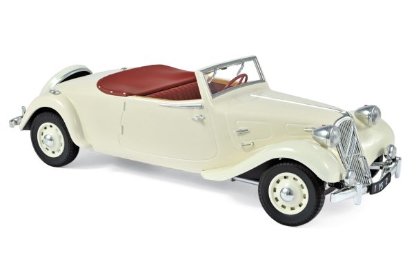 Citroën Traction Avant 11 B Cabriolet 1939 Crème 1/18