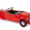 Citroën Traction Avant Cabriolet 11 B 1939 Rouge 1/18 - 100pcs – Image 2
