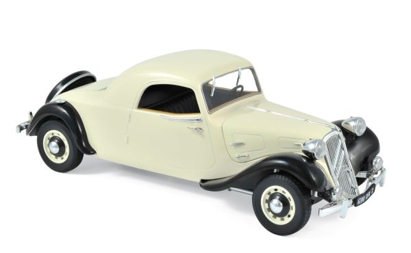 Citroën Traction Avant Coupé 11 B 1939 Crème&Noir 1/18 - 100pcs