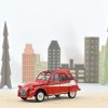 Citroën 2CV 1979 Rouge avec décors latéraux blancs 1/18 - 100pcs – Image 2