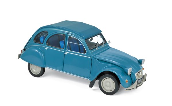Citroën 2CV 6 Club 1982 Bleu Lagune 1/18