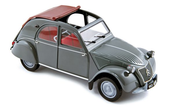 Citroën 2CV AZLP 1958 Gris 1/18