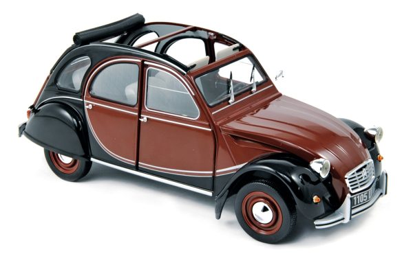 Citroën 2CV Charleston 1982 Delage Rouge et Noire1/18