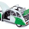 Citroën 2CV Dolly 1985 Bambou Vert&Blanc Meije 1/18 – Image 2