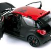 Citroën DS3 Racing Loeb 2012 Noir Mat et Rouge 1/18 – Image 2