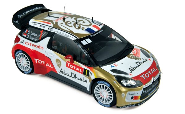 Citroën DS3 WRC 2013 Rallye Monte-Carlo 1 Loeb/Elena Vainqueur 1/18
