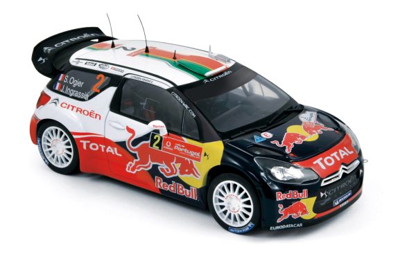 Citroën DS3 WRC Rallye du Portugal Ogier/Ingrassia Vainqueurs 1/18