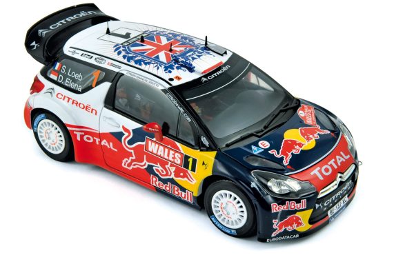 Citroën DS3 WRC 2011 Rally GB 1 Loeb/Elena Championne du Monde 1/18