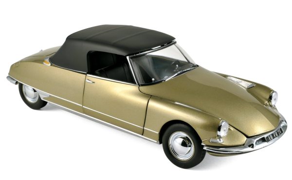 Citroën DS 19 Cabriolet 1961 Gris Sahara 1/18