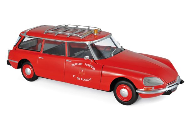 Citroën Break 21 1970 Pompiers 1/18 - 100pcs