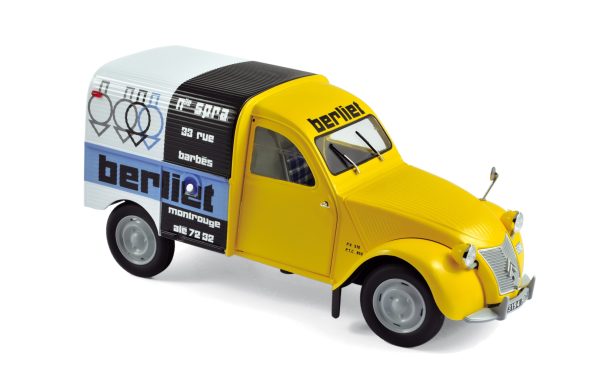 Citroën 2CV Fourgonnette 1956 Assistance Berliet 1/18