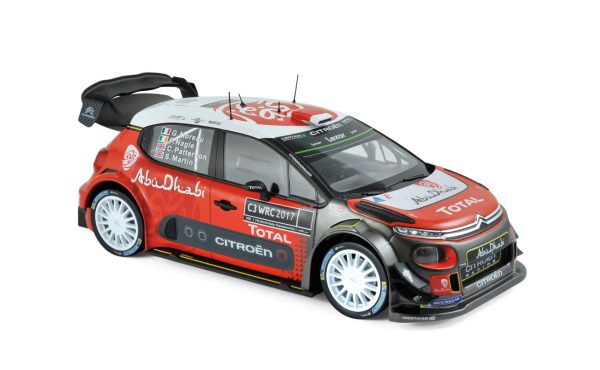 Citroën C3 WRC 2017 - Présentation officielle Version 1/18