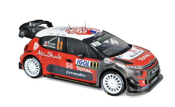 Citroën C3 WRC 2018 Rallye de Corse 2018 11 S.Loeb/D.Elena 1/18