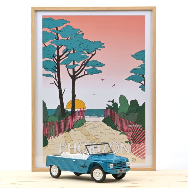 Citroën Méhari Bleu 1/18 - 200pcs