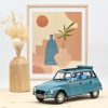 Citroën Dyane 1983 Lagune Blue 1/18 - 200pcs – Image 2