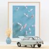 Citroën Ami 8 Club 1969 Bleu Thasos 1/18 - 300pcs – Image 2