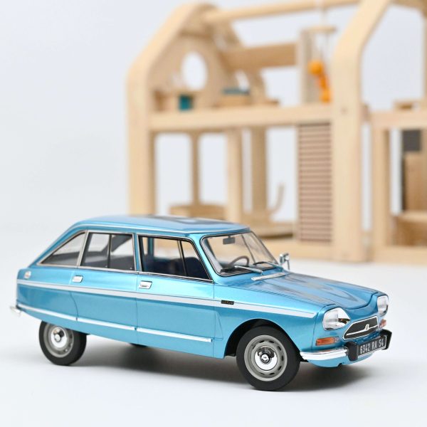 Citroën Ami Super 1974 Bleu Delta Métallisé 1/18