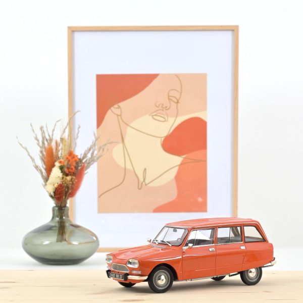 Citroën Ami 8 Break 1975 Ténéré Orange 1/18