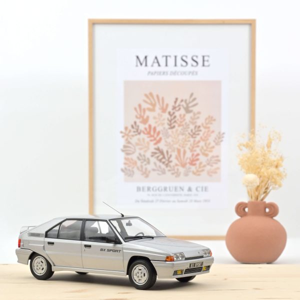 Citroën BX Sport 1985 Argent 1/18 - 400pcs
