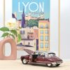 Citroën DS 23 Pallas 1972 Rouge Grenade et Gris métallisé 1/18ème – Image 2