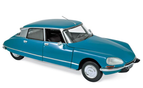 Citroën DS 23 Pallas 1972 Bleu Lagune 1/18 - 100pcs