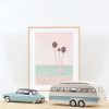 Citroën DS 19 1959 Nuage Bleu et Violet + Caravane Hénon 1/18 – Image 2
