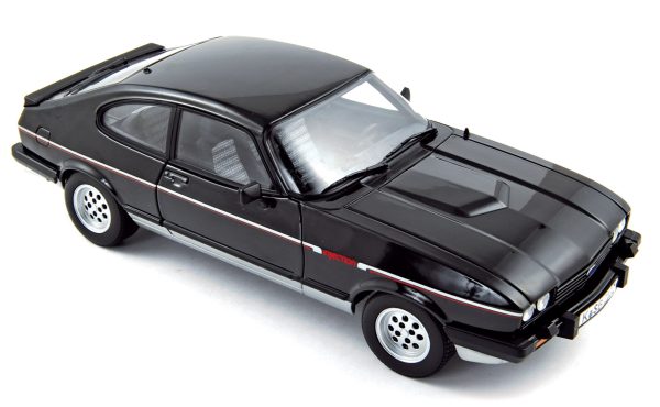 Ford Capri Mk. 3 2.8 Injection 1983 Noir&Argent 1/18